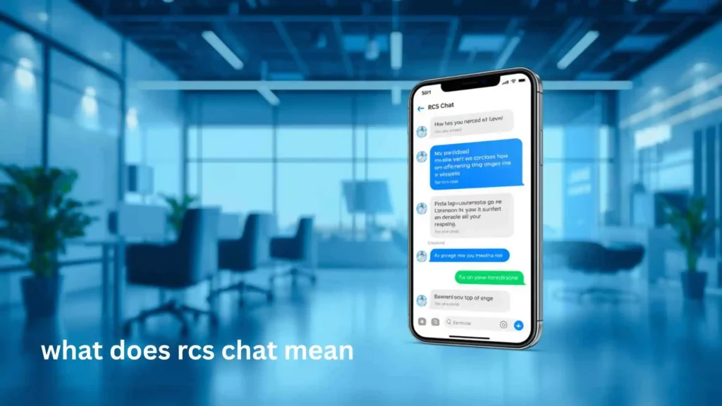 what does rcs chat mean