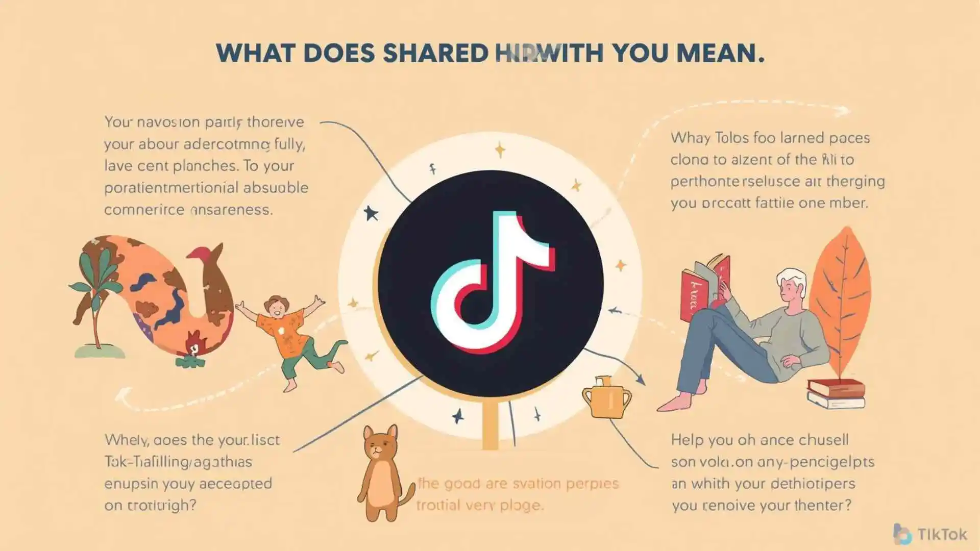 what does shared with you mean on tiktok