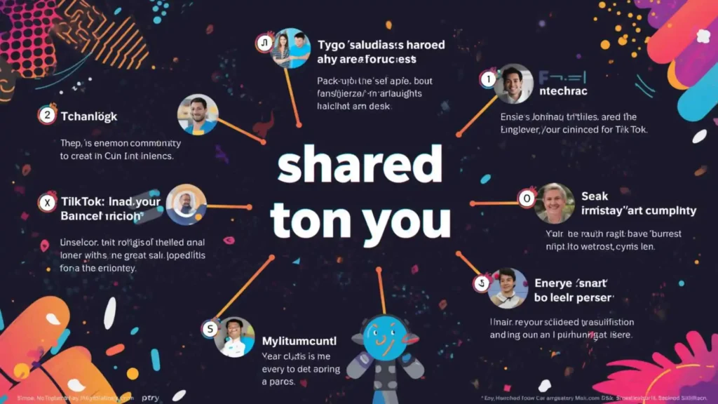what does shared with you mean on tiktok