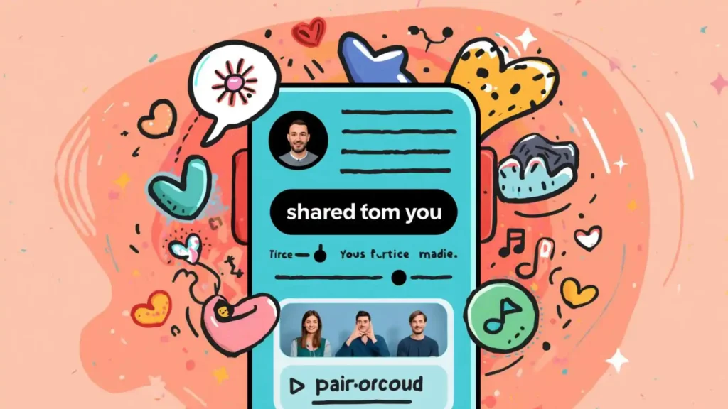 what does shared with you mean on tiktok