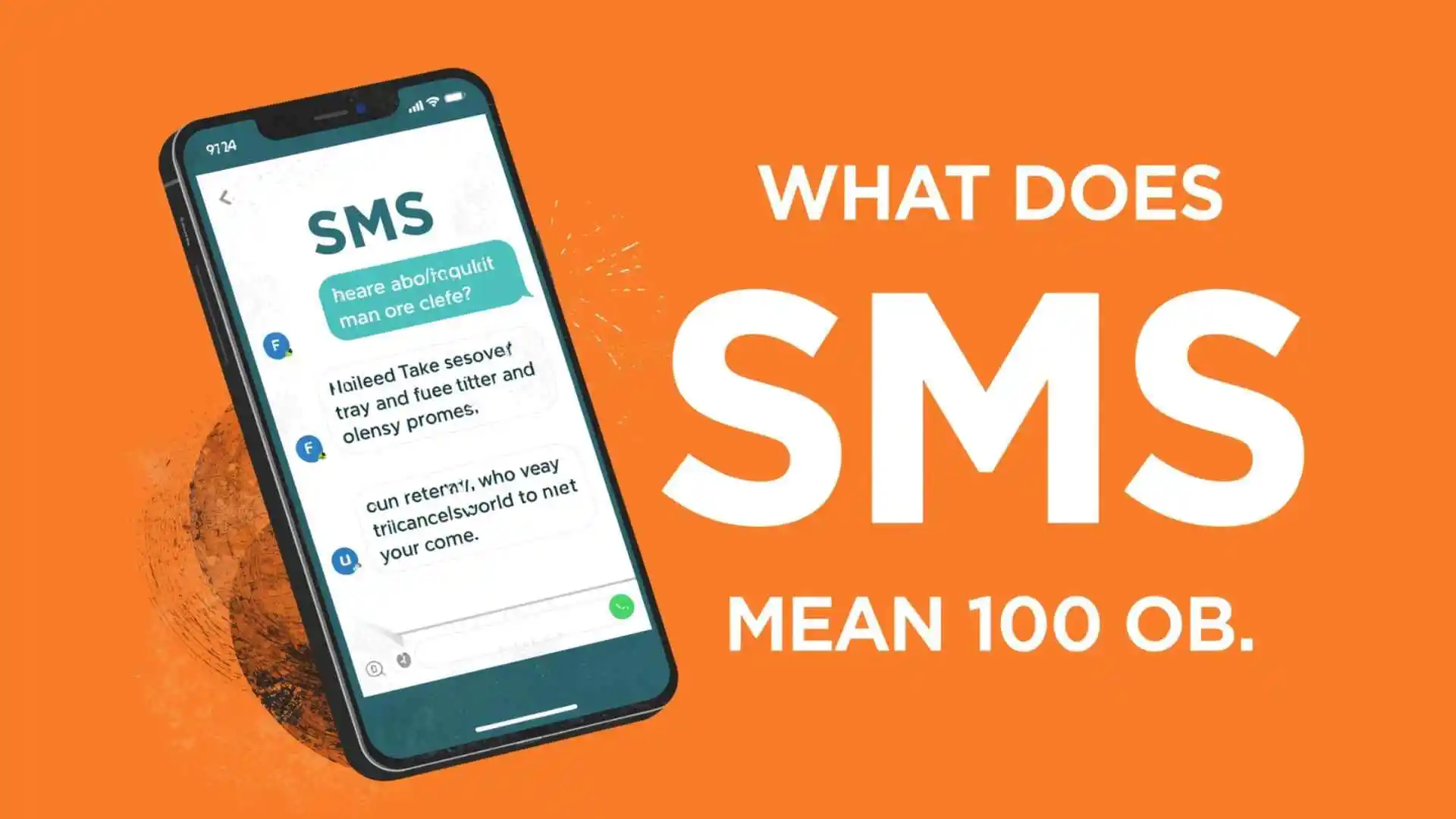 what does sms mean in texting