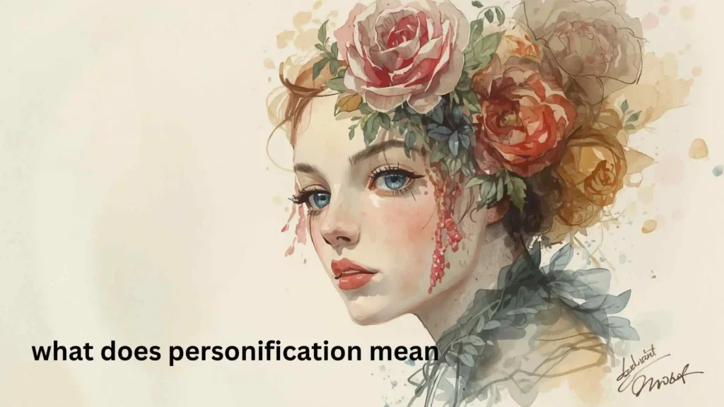 what does personification mean