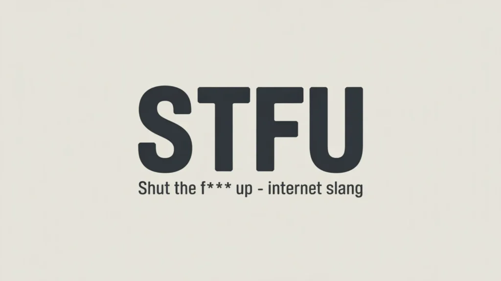 what does stfu mean