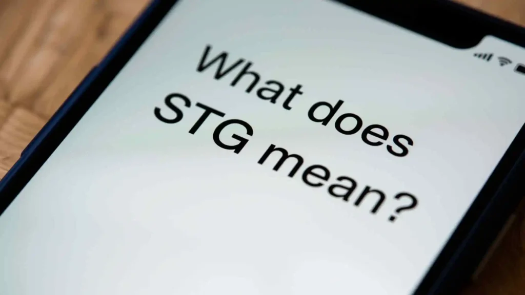 what does stg mean