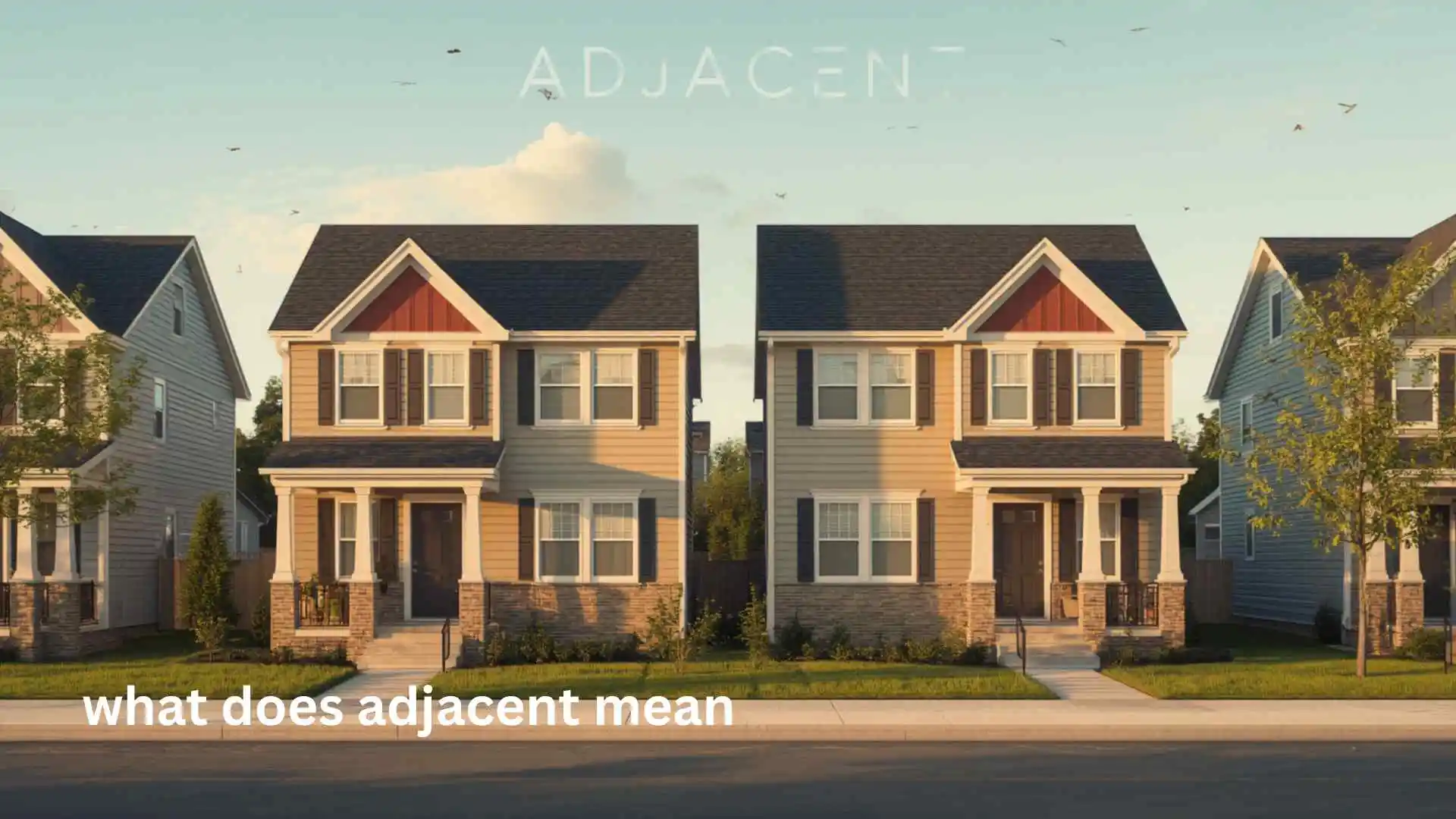 What Does Adjacent Mean | Simple Definition, Examples & Social Media Uses  