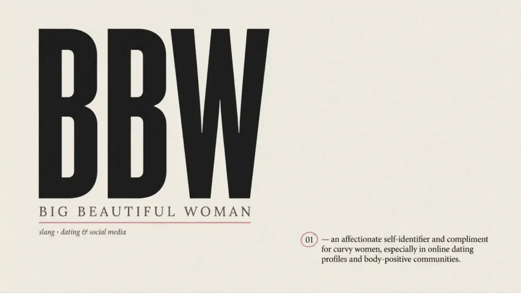 what does bbw mean
