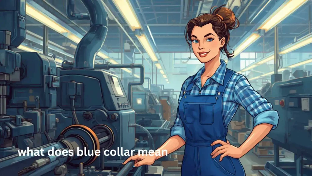 what does blue collar mean