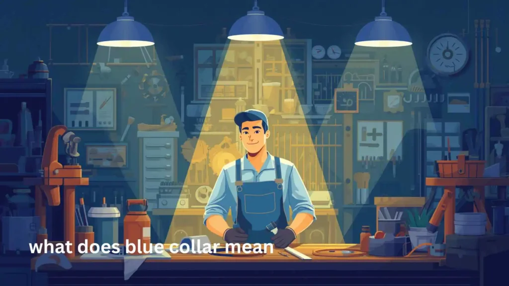 what does blue collar mean