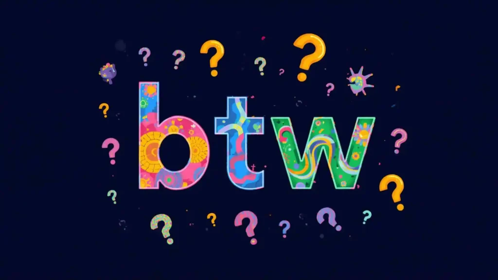 what does btw mean