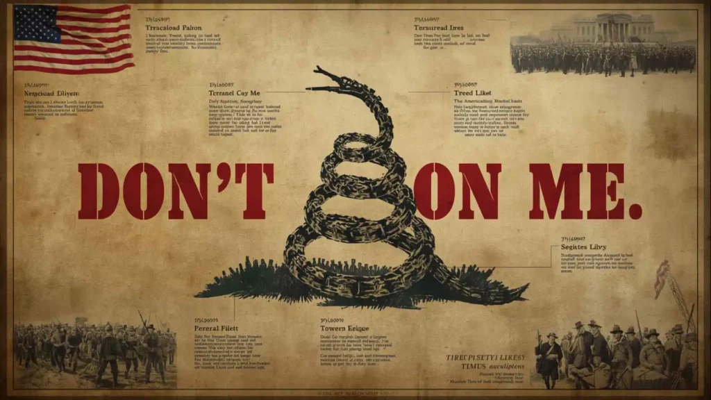 what does don't tread on me mean