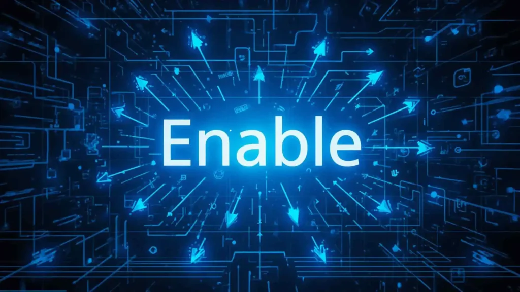 what does enable mean