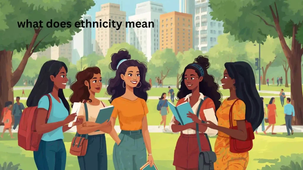 what does ethnicity mean