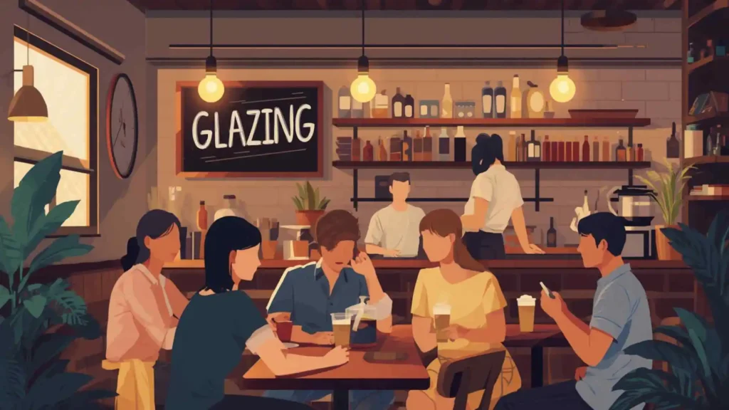 what does glazing mean slang