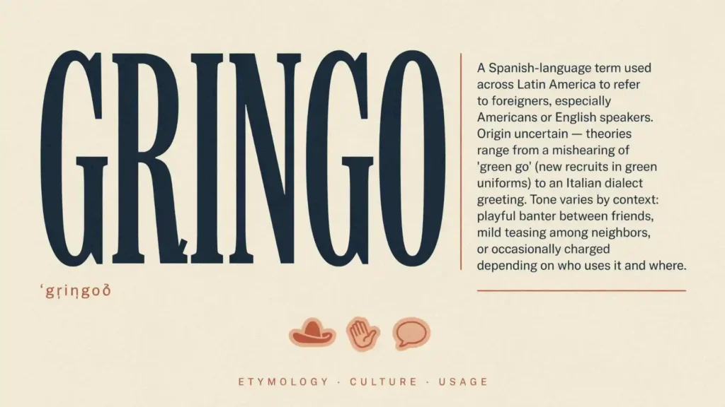 what does gringo mean