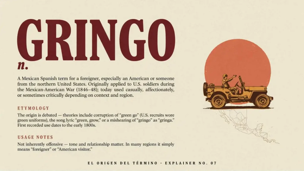 what does gringo mean