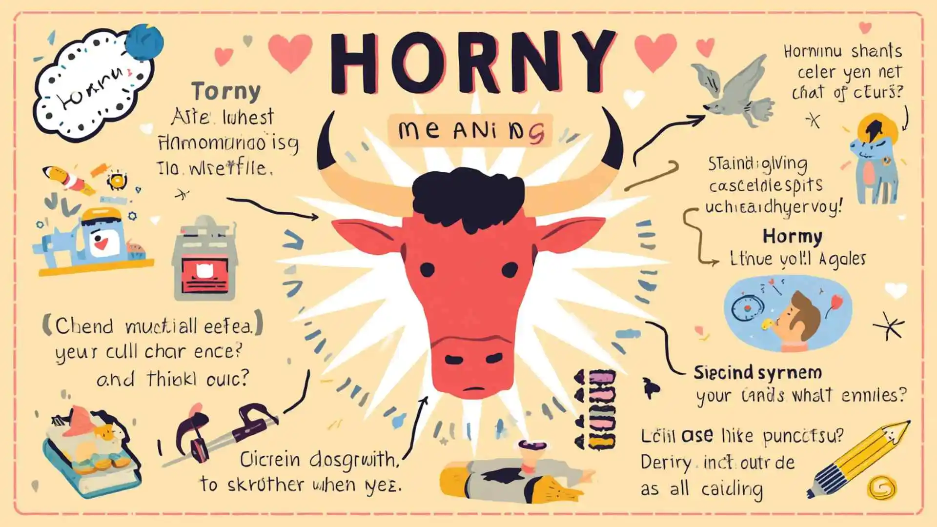 what does horny mean