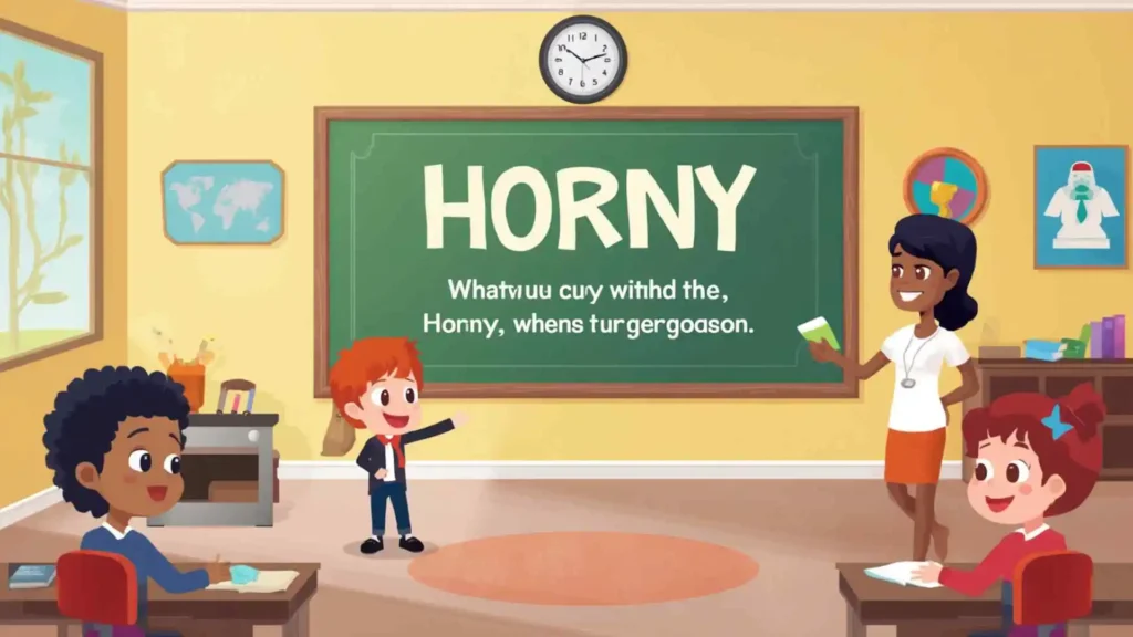 what does horny mean
