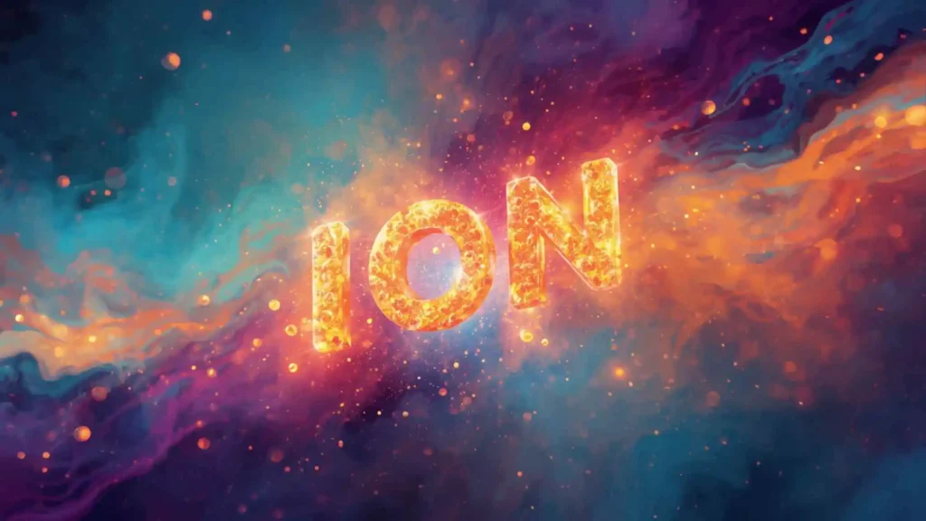what does ion mean in text