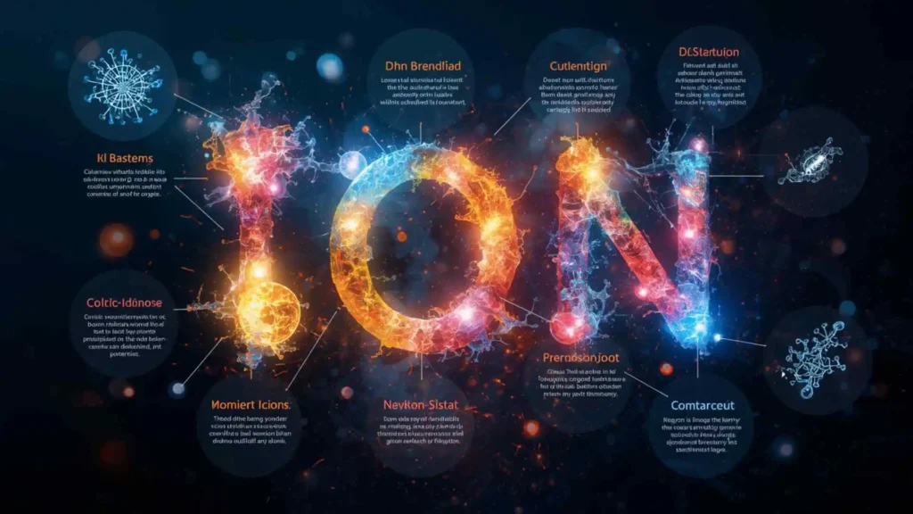 what does ion mean in text