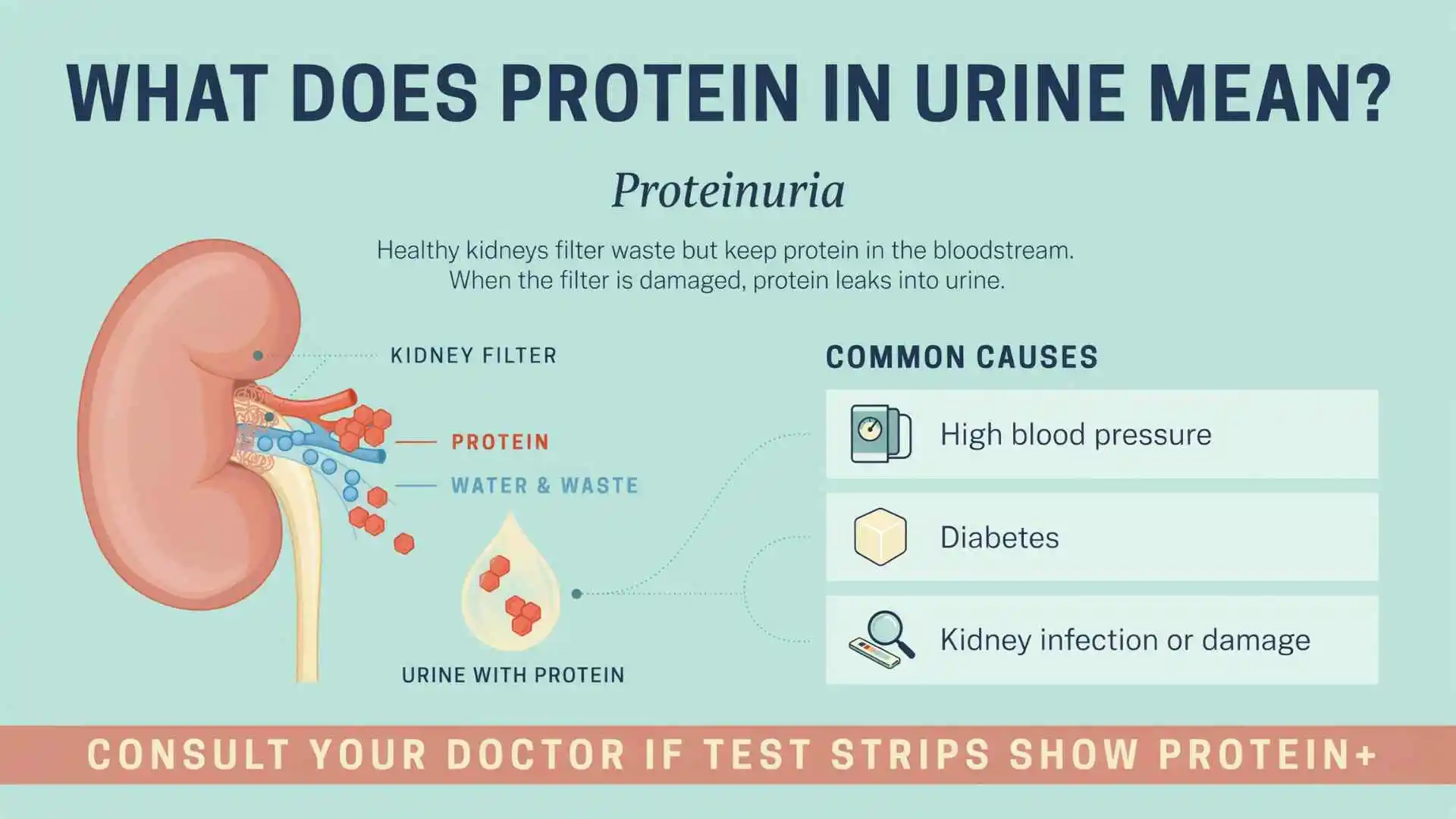 what does protein in urine mean
