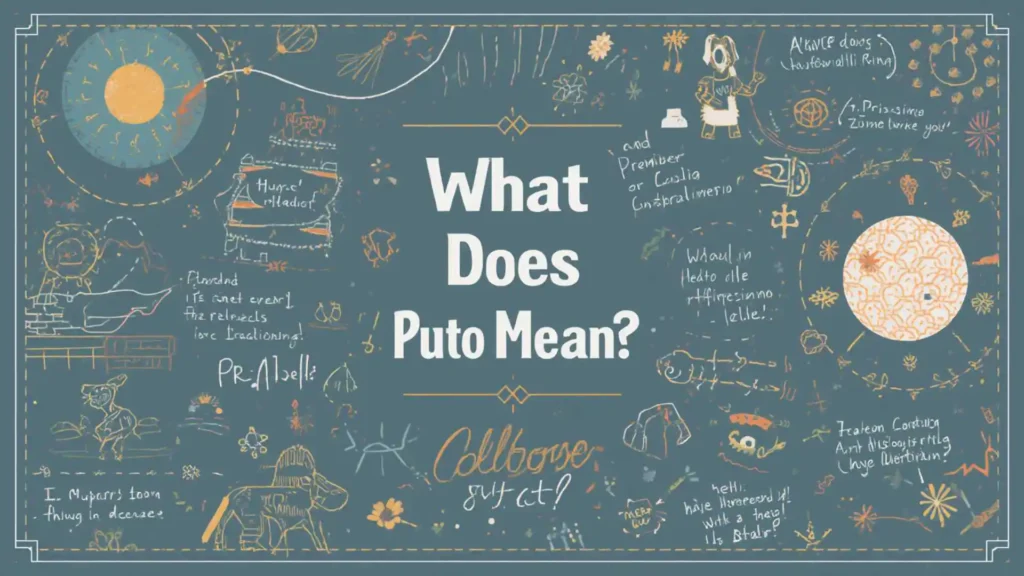 what does puto mean
