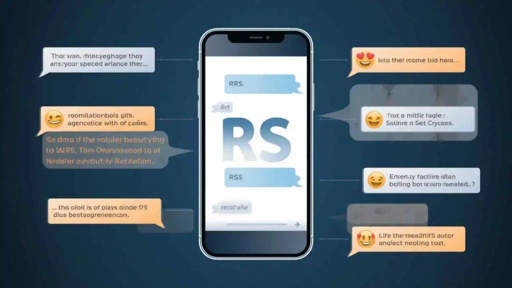what does rs mean in text