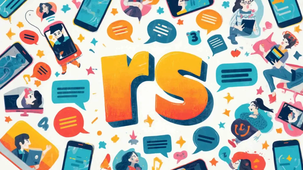 what does rs mean in text