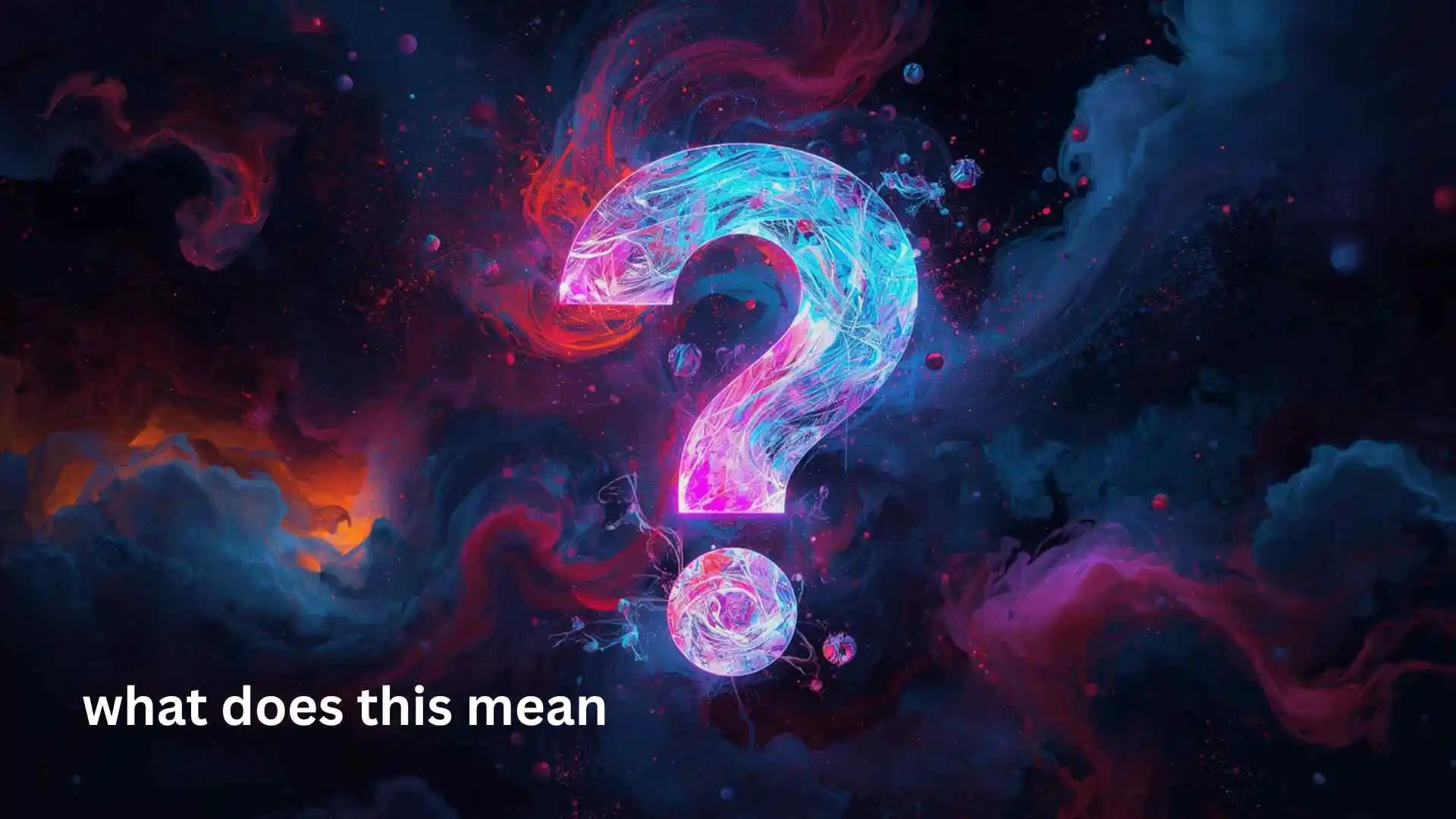 what does this mean