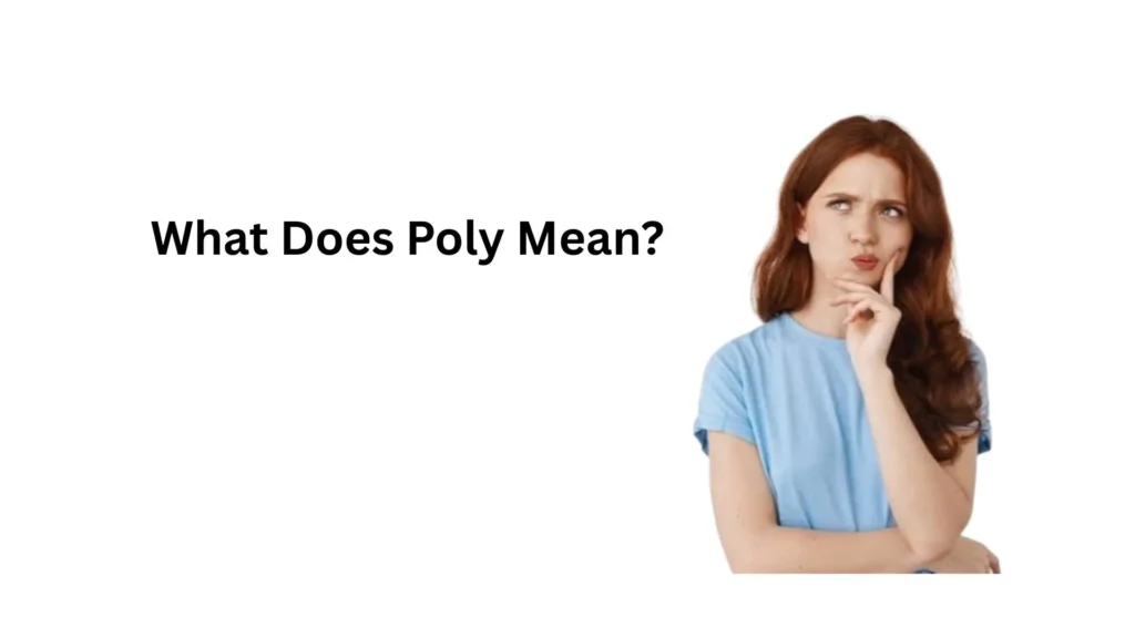 what does poly mean